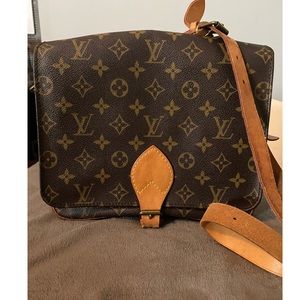 Louis Vuitton Monogram Cartouchiere GM Crossbody Bag